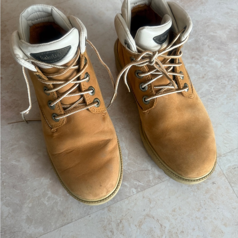 Timberland Tan Leather Boots